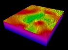 P-wave velocity sections